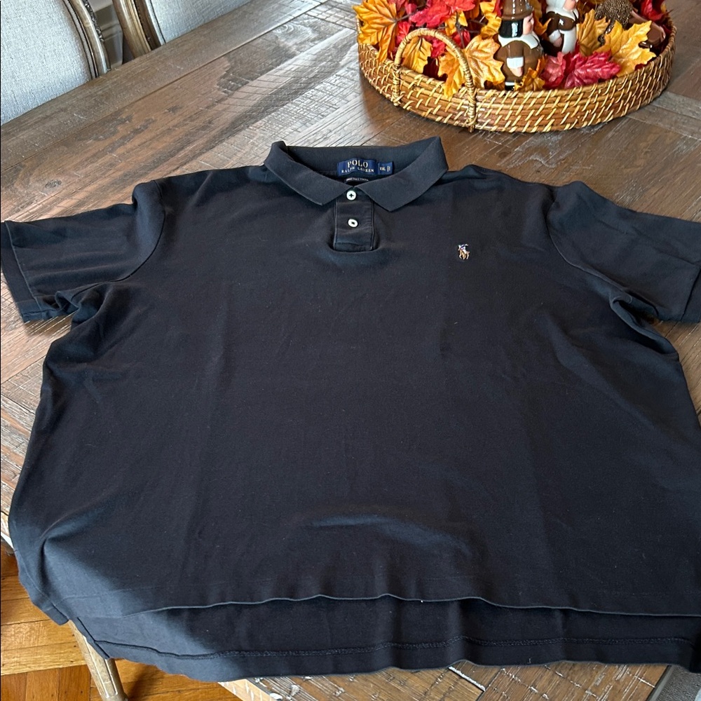Polo by Ralph Lauren Men's Black Polo Shirt